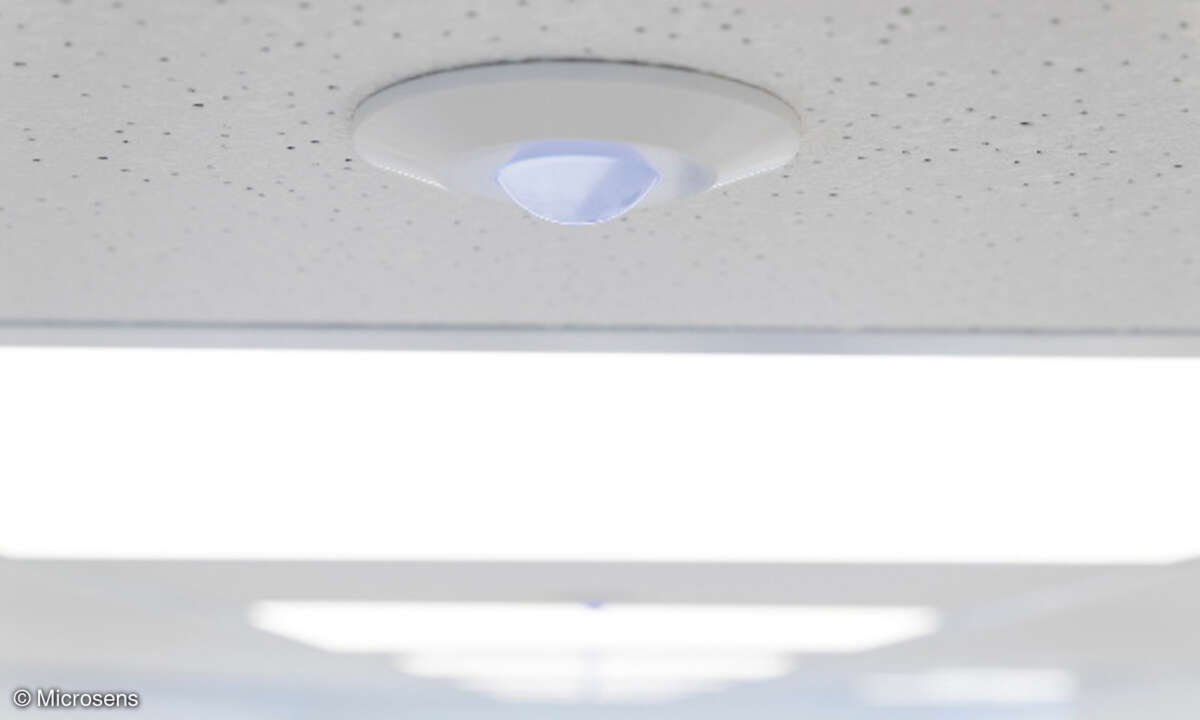 Smart Building Lichtsensoren Microsen