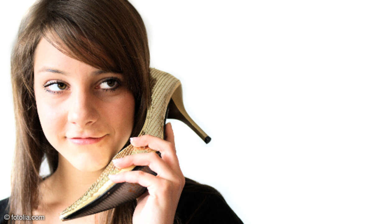 Frau Telefon Pumps