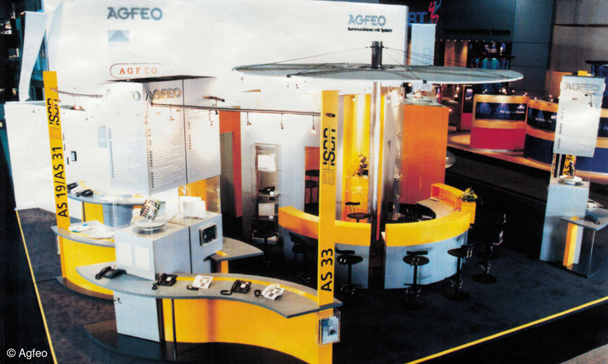 Agfeo auf der CeBIT 1995