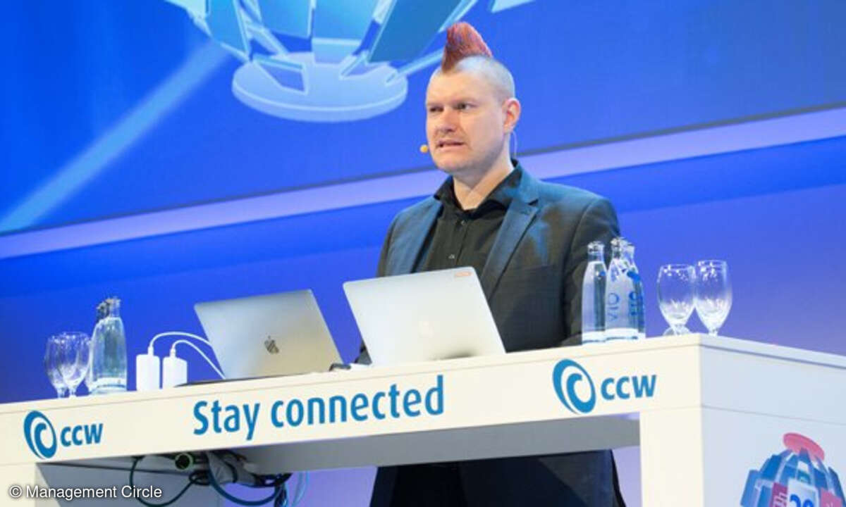 Sascha Lobo auf der CCW 2018