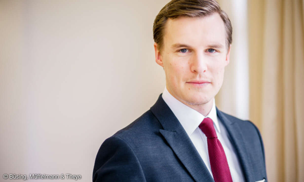 Dr. Justus Gaden, Rechtsanwalt für Datenschutz- und IT-Recht bei Büsing, Müffelmann & Theye