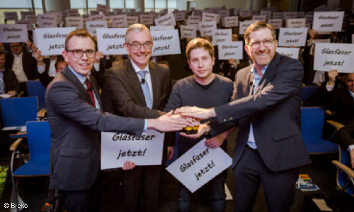 Breko Glasfasermesse 2018 Eröffnung