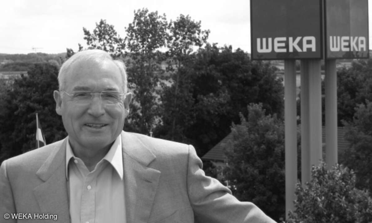 Werner Mützel WEKA Gründer WEKA Holding