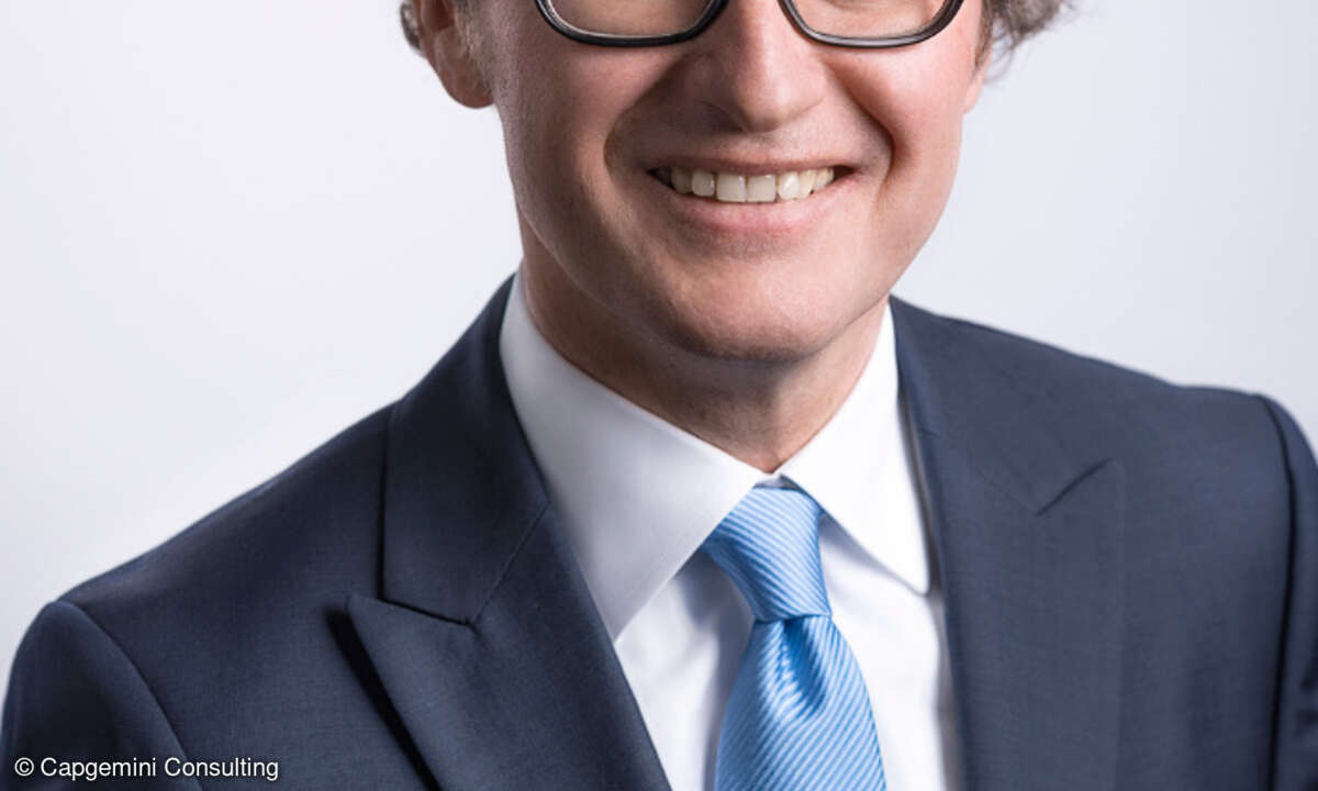 Dr. Rainer Mehl, Capgemini Consulting