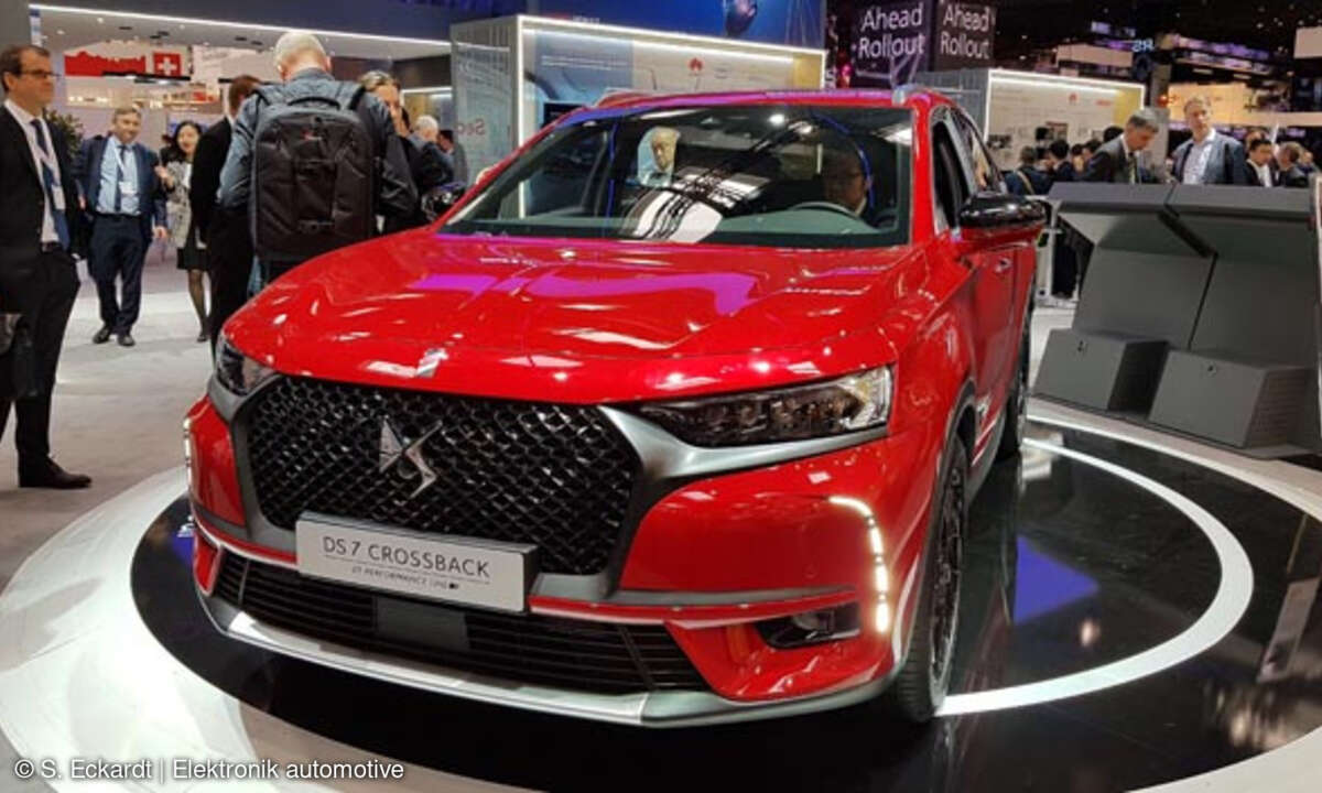 Die Groupe PSA und Huawei haben auf der Hannover Messe mit dem DS 7 Crossback das erste Fahrzeug vorgestellt, das mit der Connected Vehicle Modular Plattform von PSA, Huaweis OceanConnect IoT-Plattform und den von Huawei unterstützten Cloud-Diensten