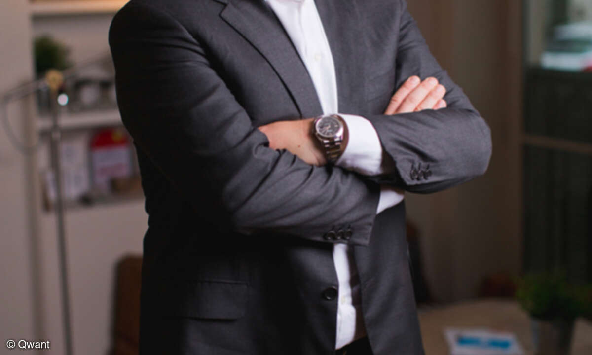 Léandri, Gründer und CEO der europäischen Suchmaschine Qwant
