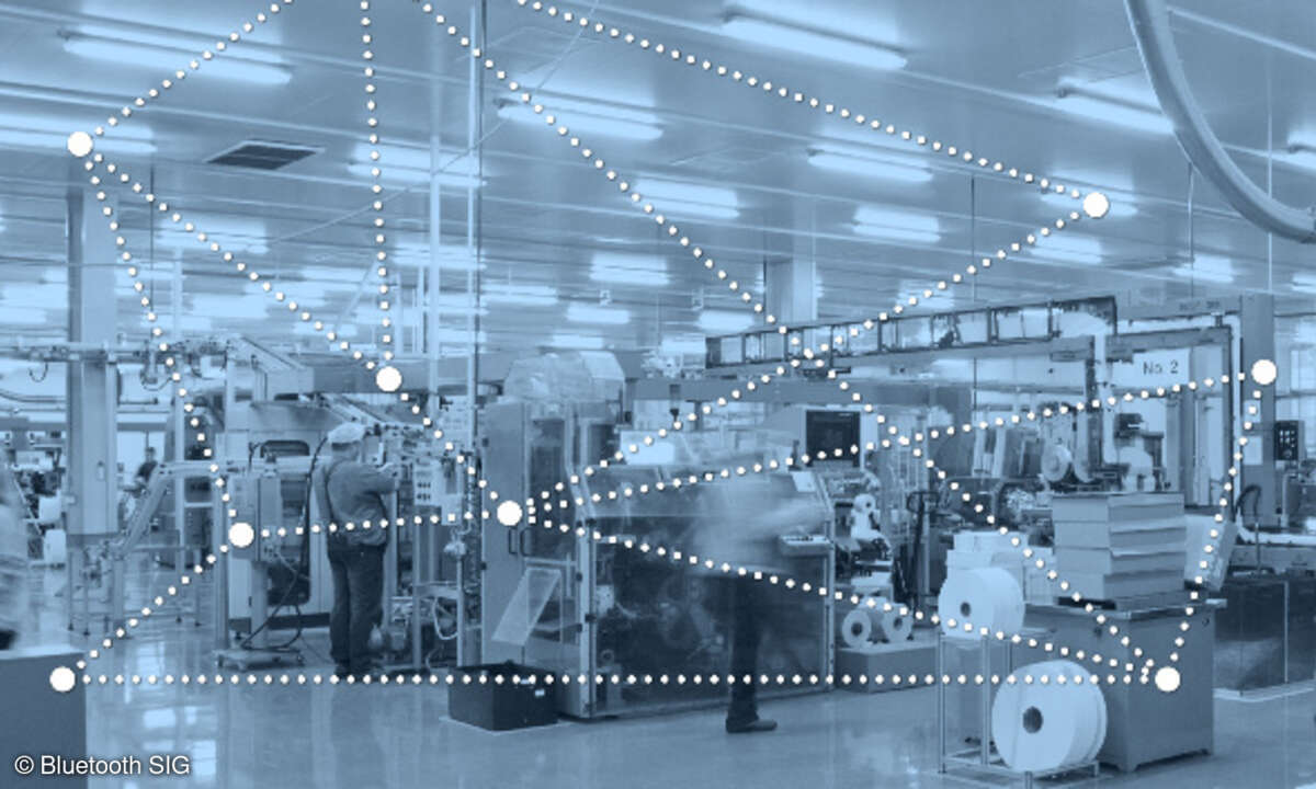 Bluetooth-Mesh-Vernetzung Industrie