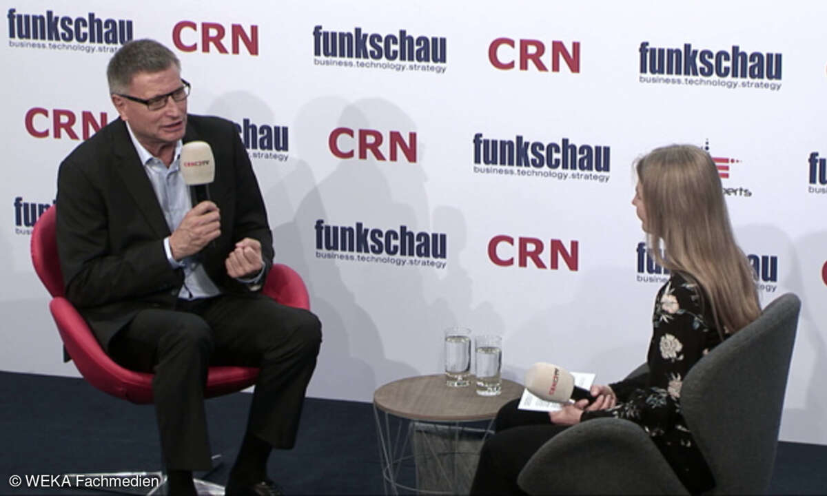 funkschau-Interview mit Otto Schell (DSAG) auf der Cebit 2018