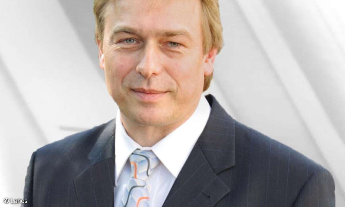 Hans-Jürgen Fockel, Geschäftsführer des IT-Systemhauses Lanos