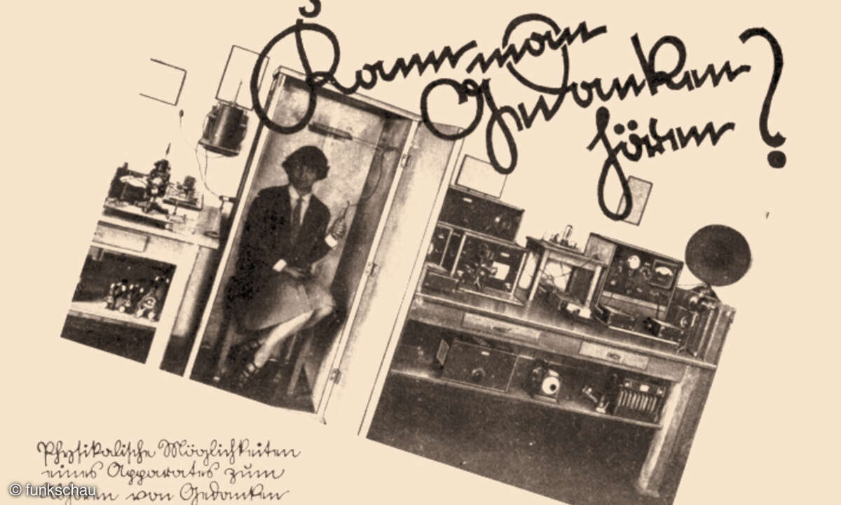 1. Ausgabe funkschau, 1928