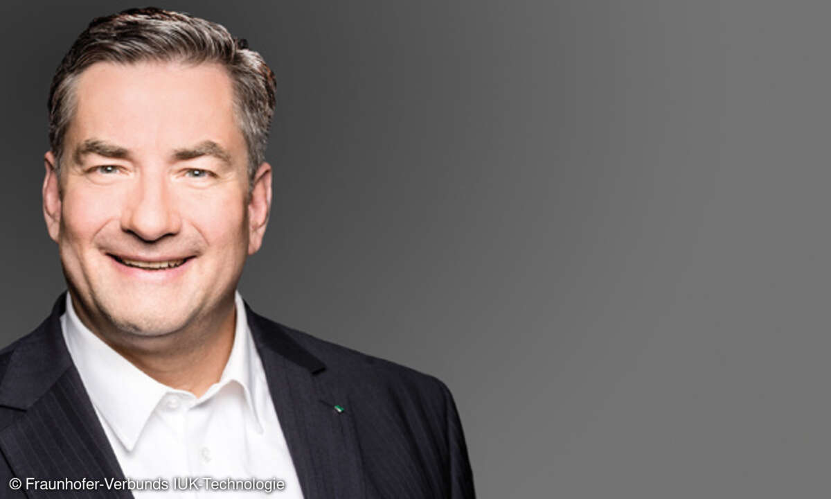 Alexander Nouak, Geschäftsführer des Fraunhofer-Verbunds IUK-Technologie