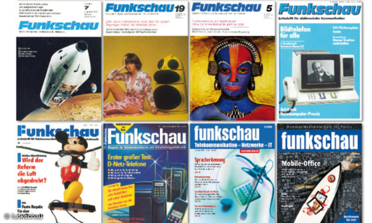 funkschau Titelbilder Collage