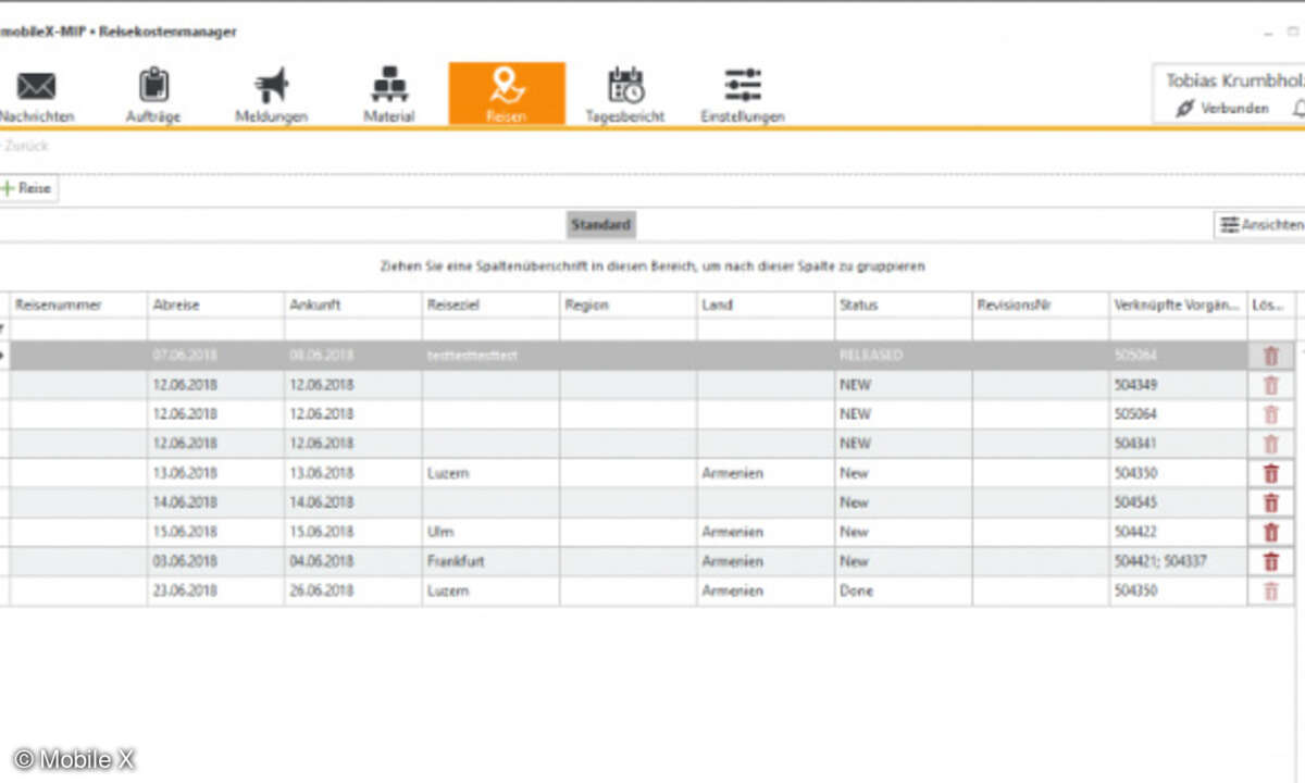Field Service Management-Suite 7.0 von Mobile X