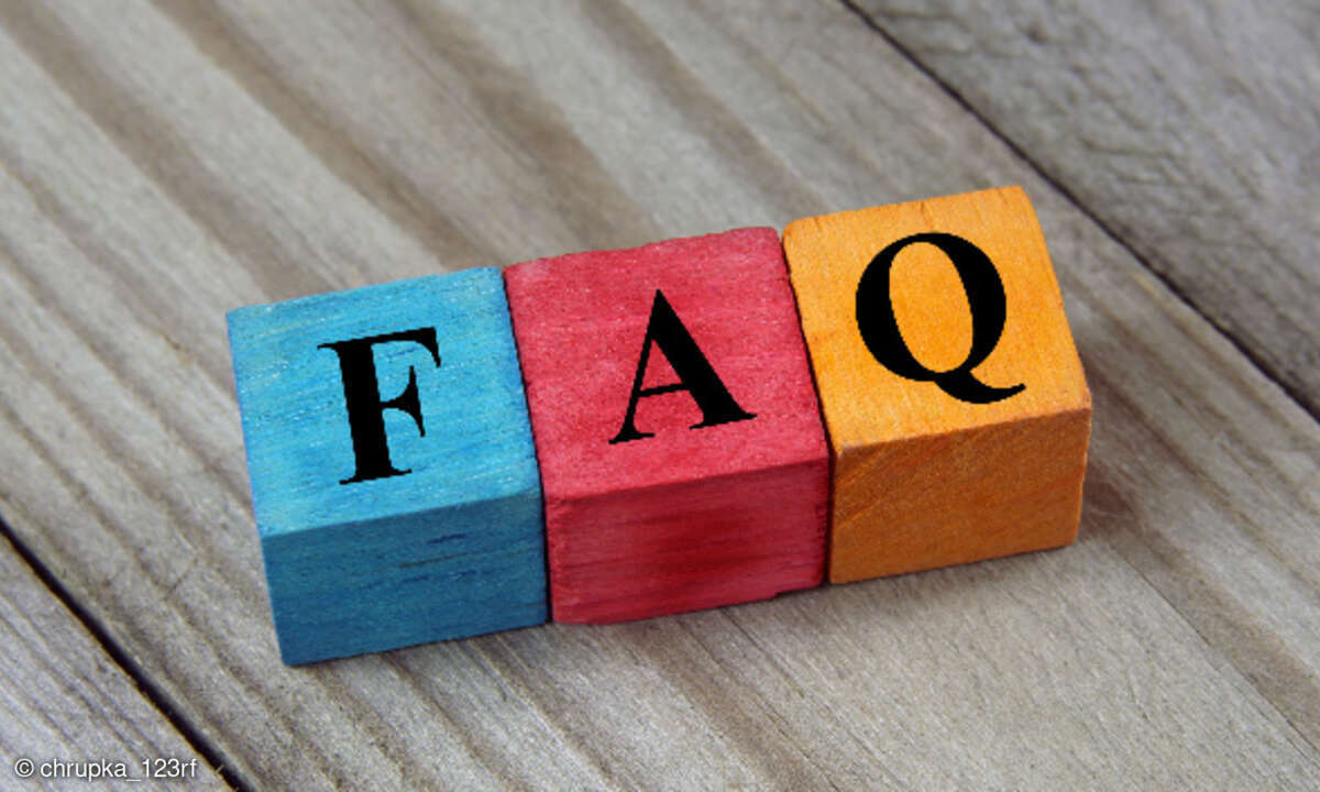 FAQ - Frequently Asked Questions