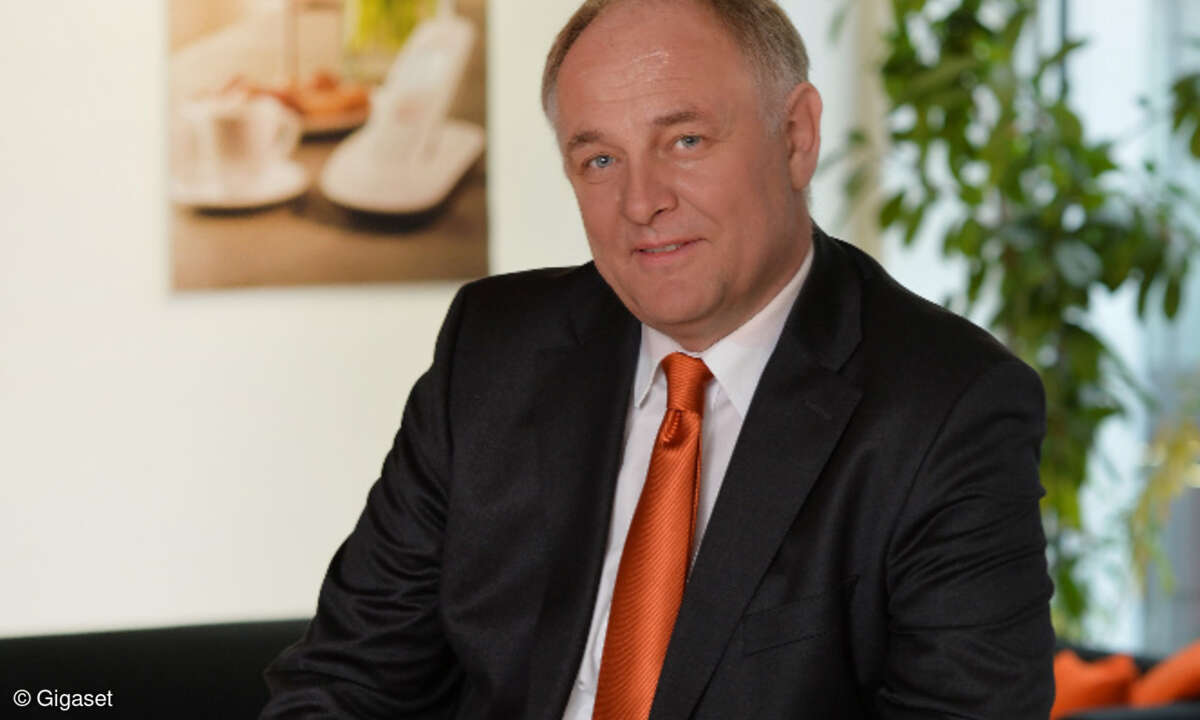 Klaus Weßing, CEO von Gigaset