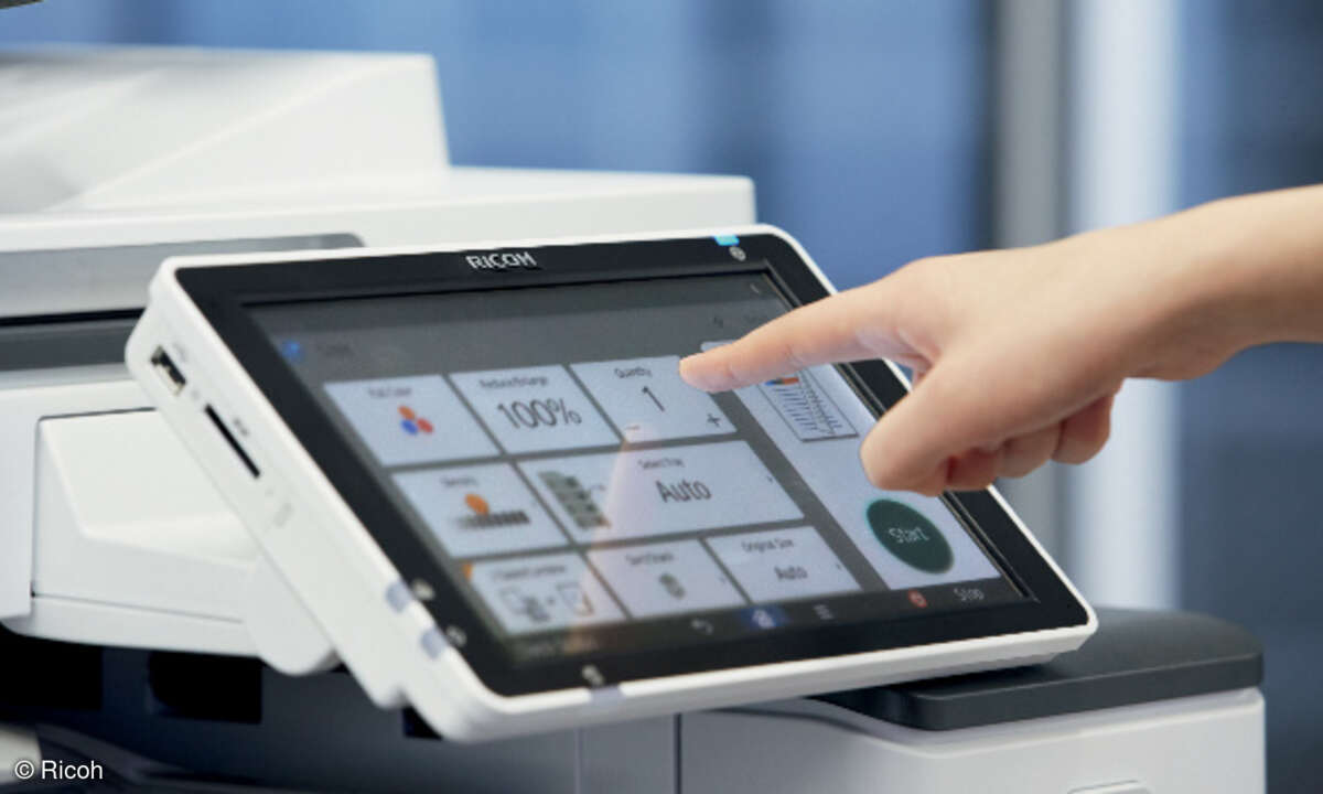 Printer/Drucker, Smart Operation Panel, Ricoh