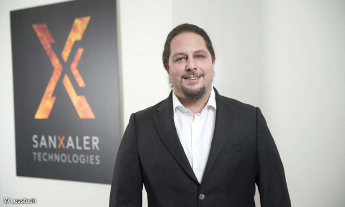 Boris Hajek, Geschäftsführer von Losstech