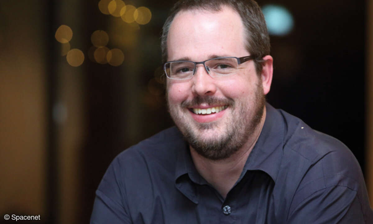 Richard Hartmann, Technischer Projektleiter von Spacenet Datacenter und leitender Systemarchitekt bei Spacenet