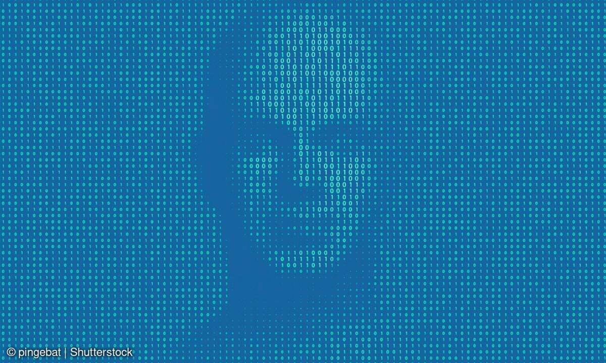 code numbers composing a human face as a metaphor for Artificial Intelligence