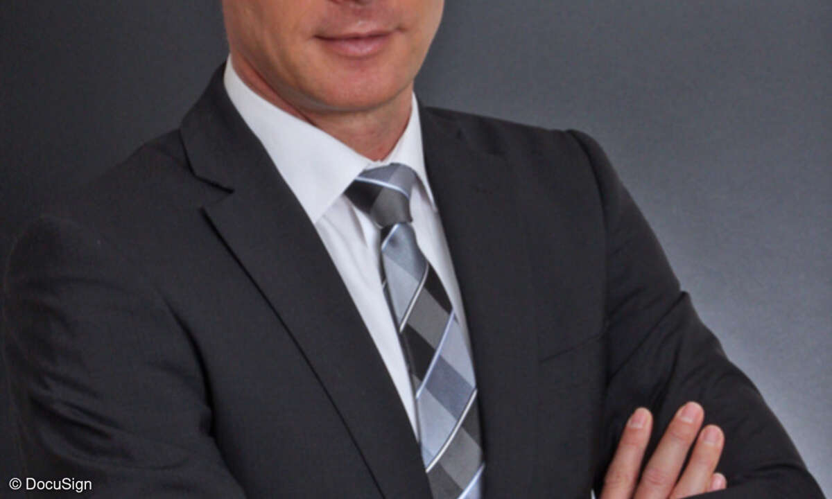 Frank Harter, Area Vice President DACH bei DocuSign
