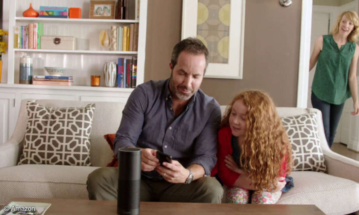 Amazon Echo Wohnzimmer