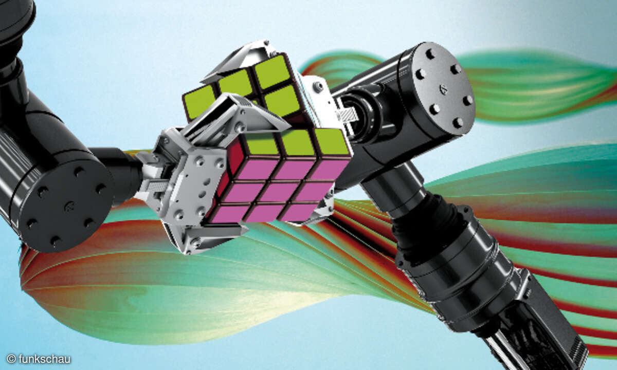 Rubik Würfel, Roboter