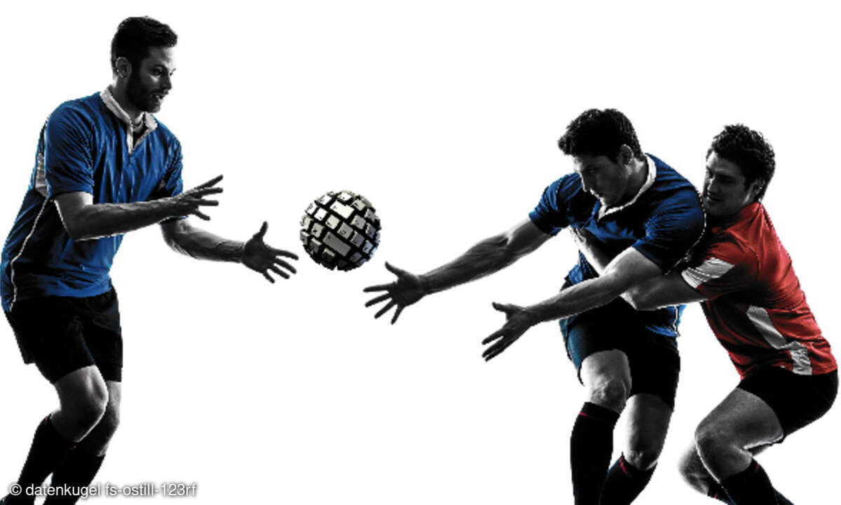 Sport Ball Daten werfen