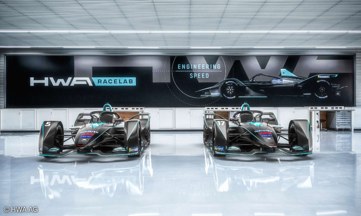 Rennautos HWA AG E-Klasse