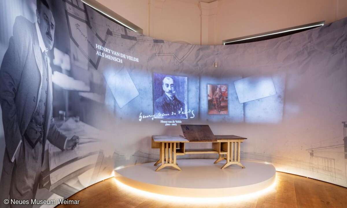 Bild: Neues Museum Weimar Digital Signage