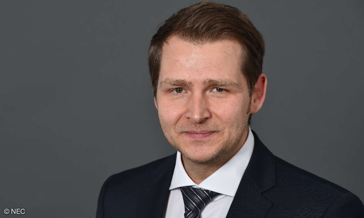 Andreas Biss Manager Business Development Solutions bei NEC Display Solutions Europe