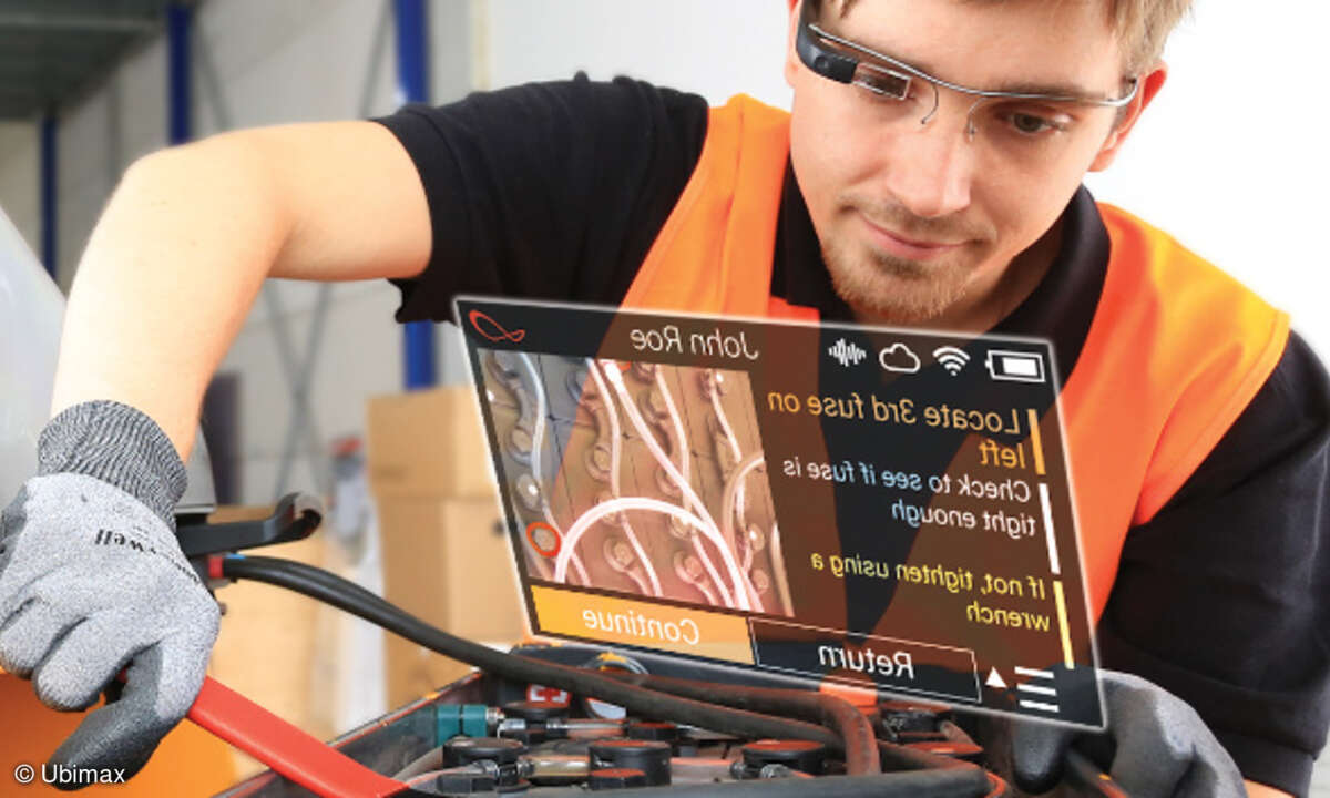 Datenbrille Augmented Reality