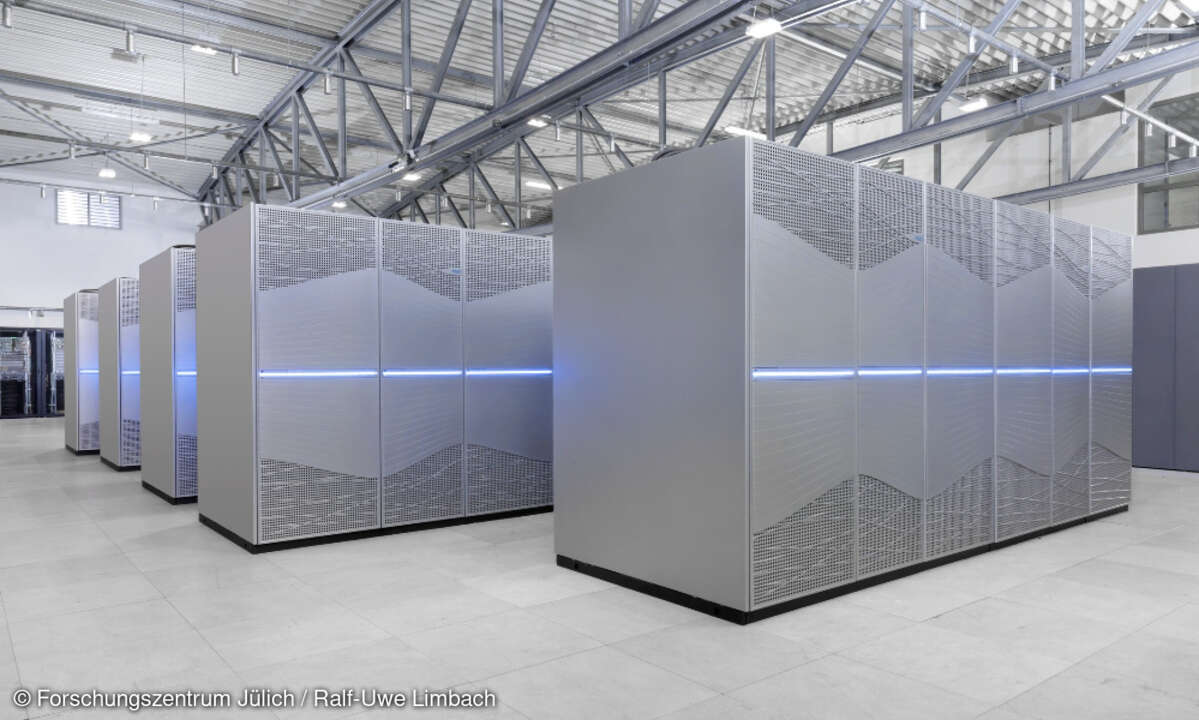Rechnerhalle des Jülich Supercomputing Centre (JSC)
