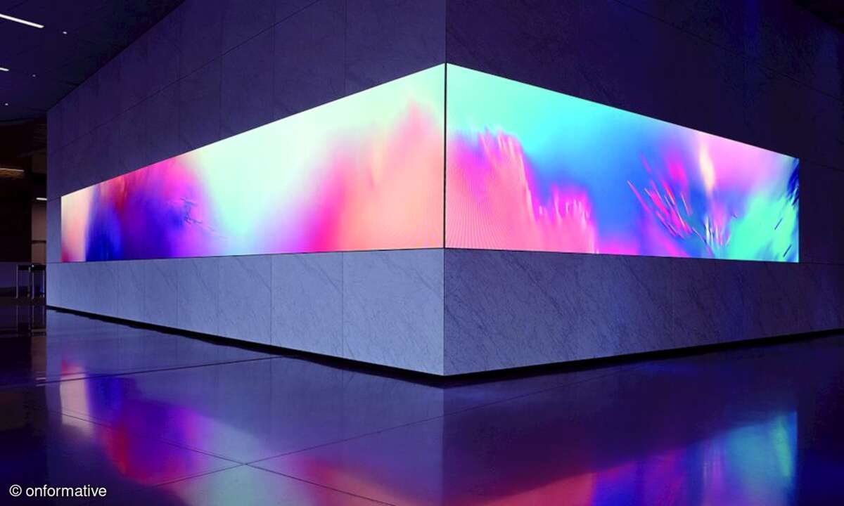 Collide Digital Signage Kunst