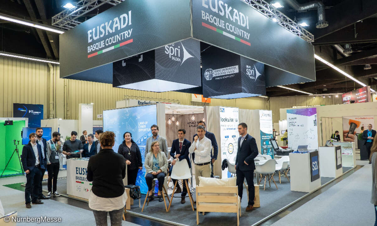 it-sa 2019 internationaler Stand, Baskenland