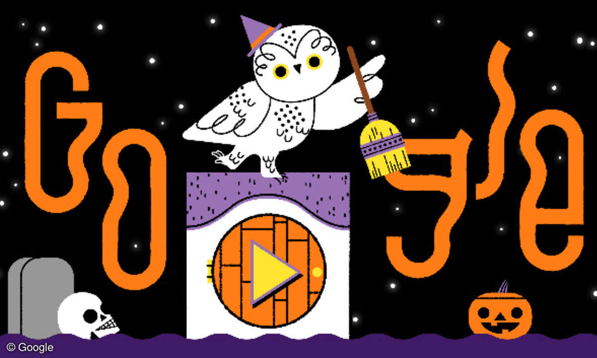 Doodle Halloween 2019 von Google