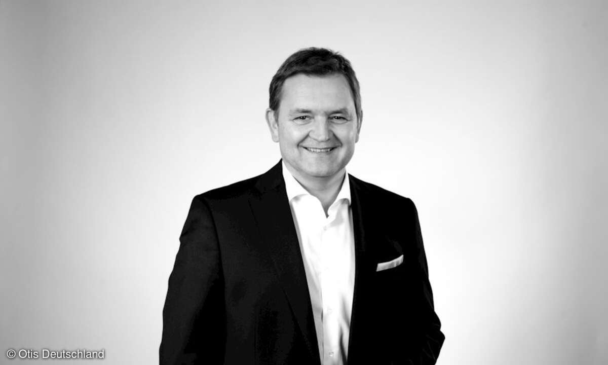 Udo Hoffmann, Geschäftsführer Otis Deutschland GmbH