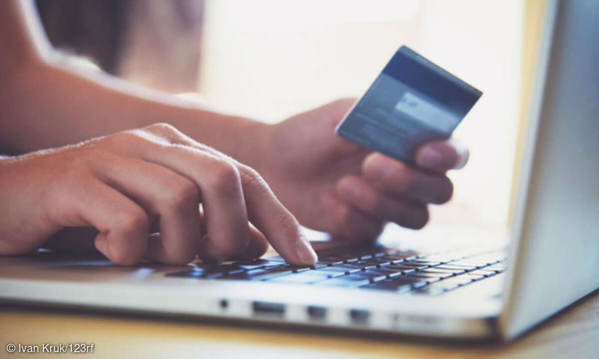 E-Commerce Kreditkarte Bezahlung