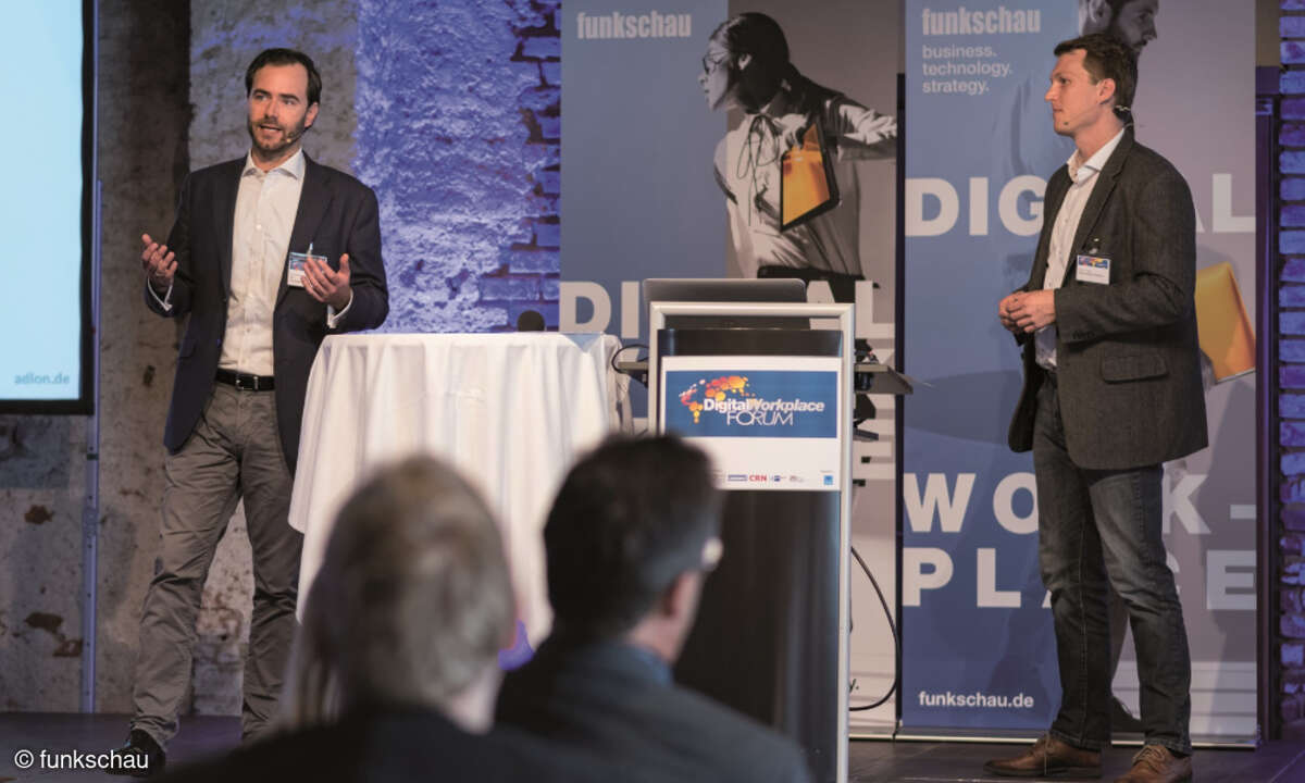 Jan Philipp Hölz CPC Thomas Jupe Adlon, Digital Workplace Forum 2019