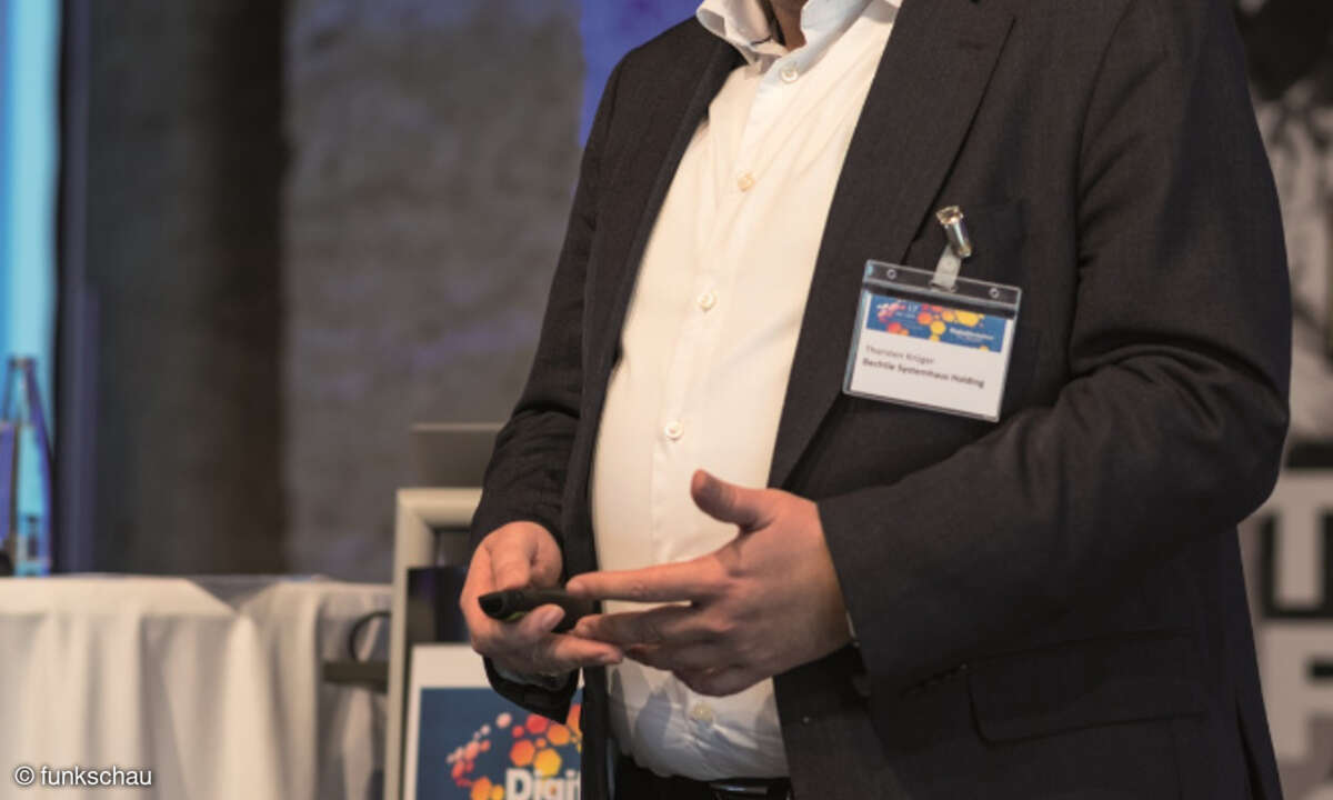 Thorsten Krüger, Bechtle, auf dem Digital Workplace Forum 2019