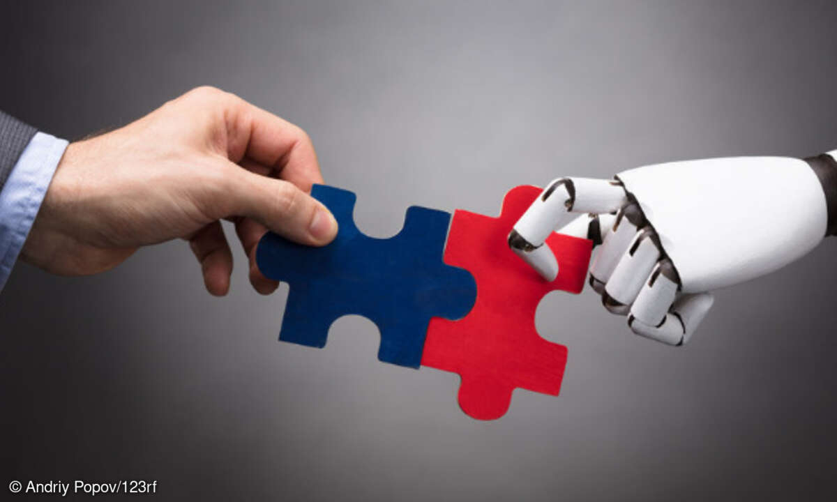 Roboter Mensch Zusammenarbeit