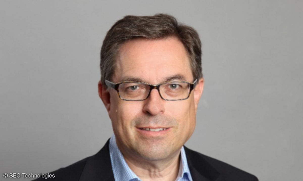 Porträtfoto: Rainer M. Richter, Director Channels & Alliances, SEC Technologies