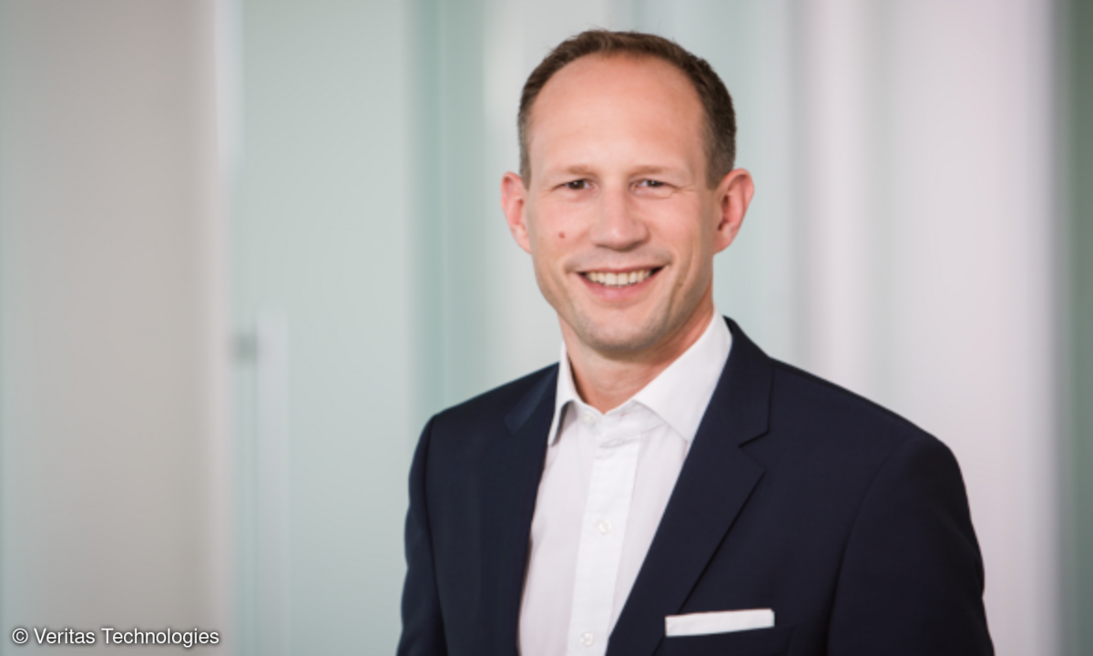 Porträtfoto: Sascha Oehl, Director Technical Sales, Veritas Technologies