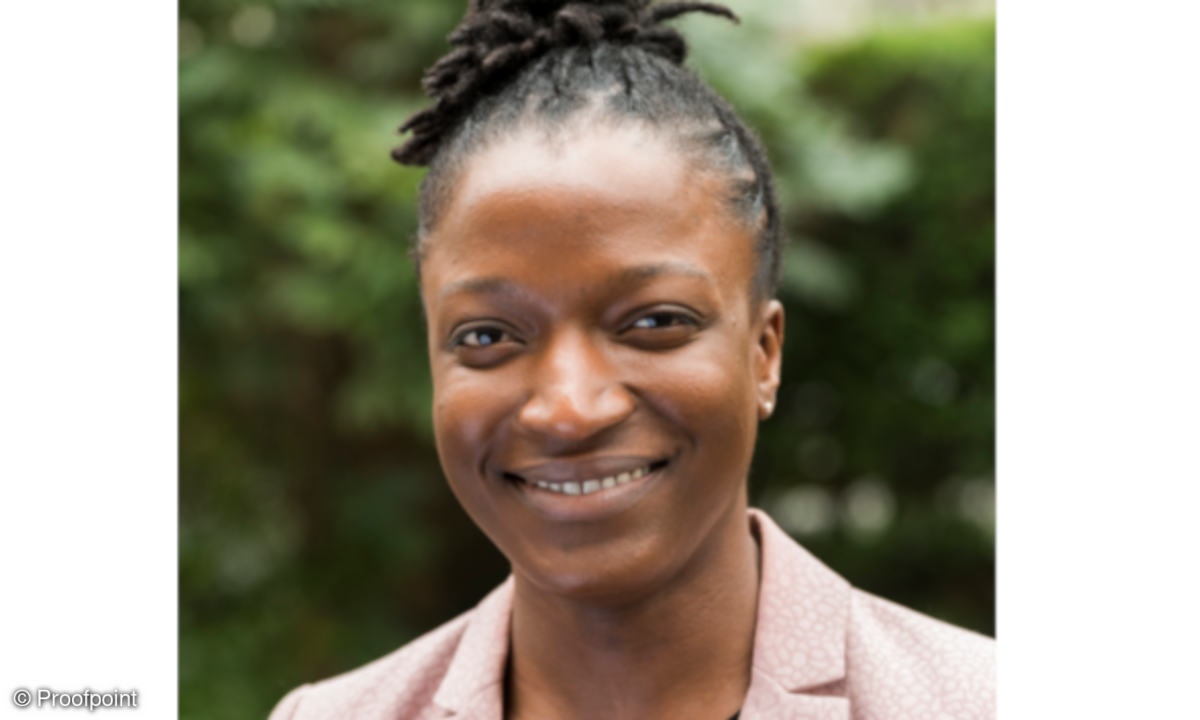 Porträtfoto: Adenike Cosgrove, Cybersecurity Strategist, Proofpoint