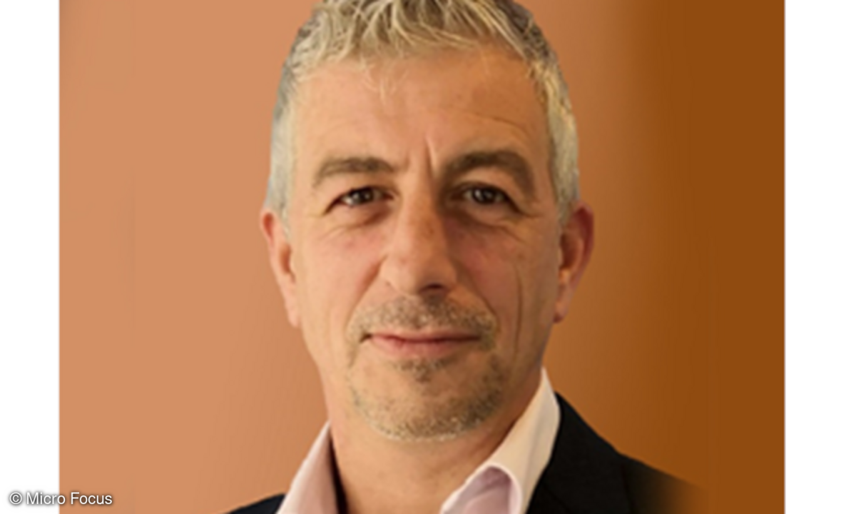 Porträtfoto: Reuben Sinclair, Direktor für Cybersecurity im asiatischen Pazifikraum, Micro Focus