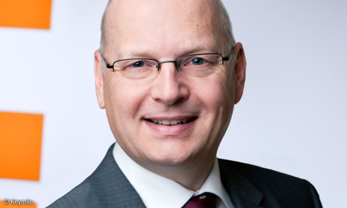 Porträtfoto: Lothar Schwemm, CEO, Keymile