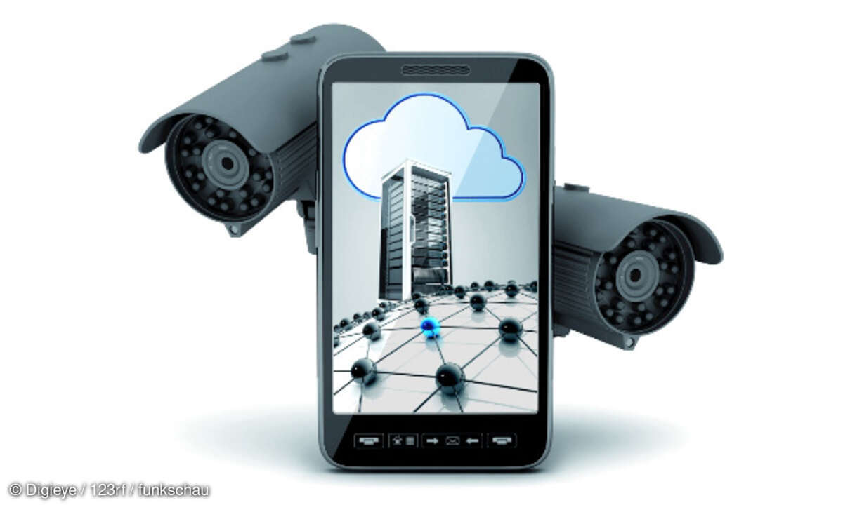 digieye, 123rf, funkschau, sicherheitskameras, smartphone, cloud-computing