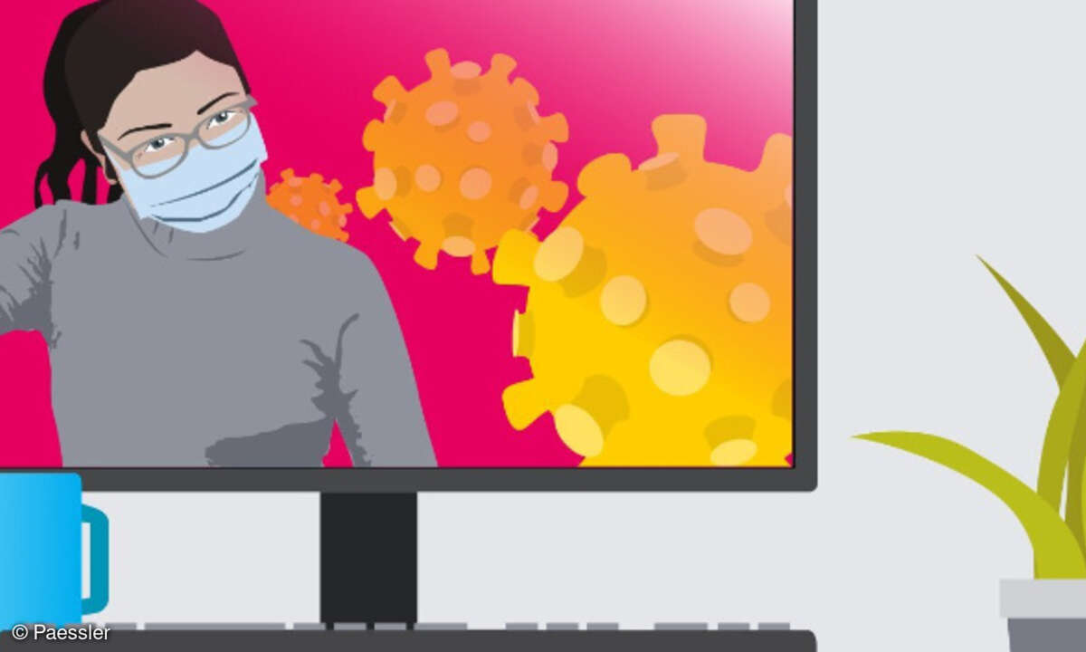 Homeoffice, Coronavirus, Paessler