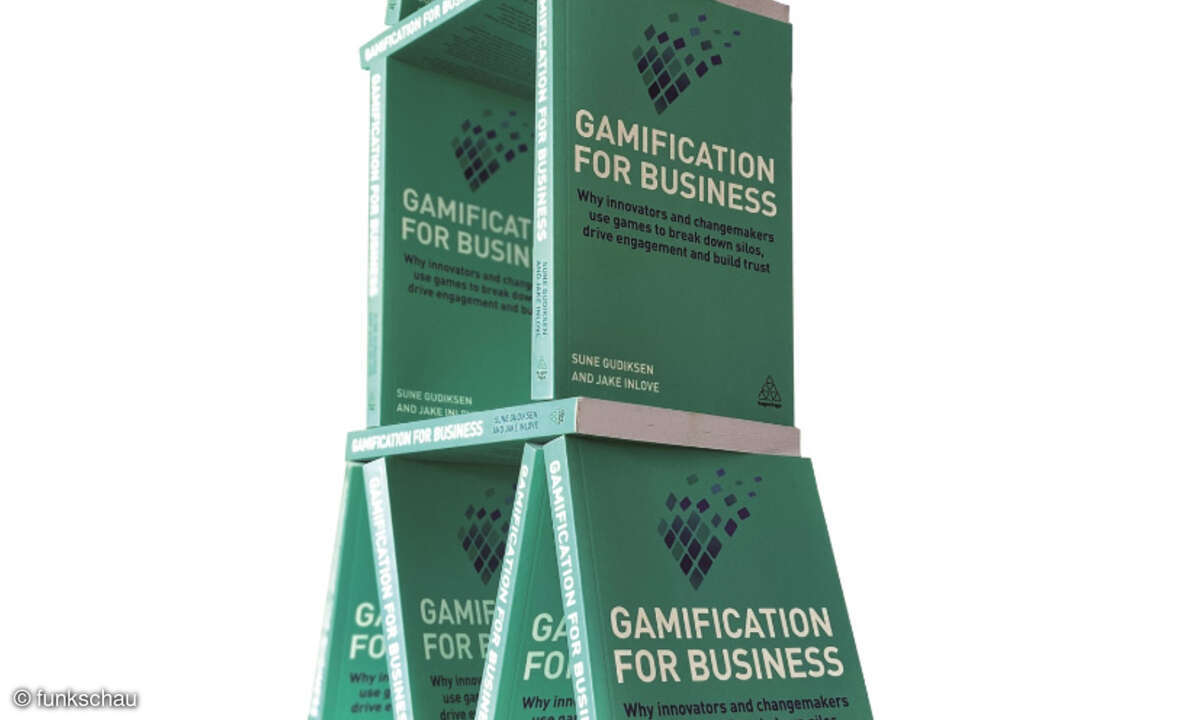 Gamification for Business Buch gestapelt