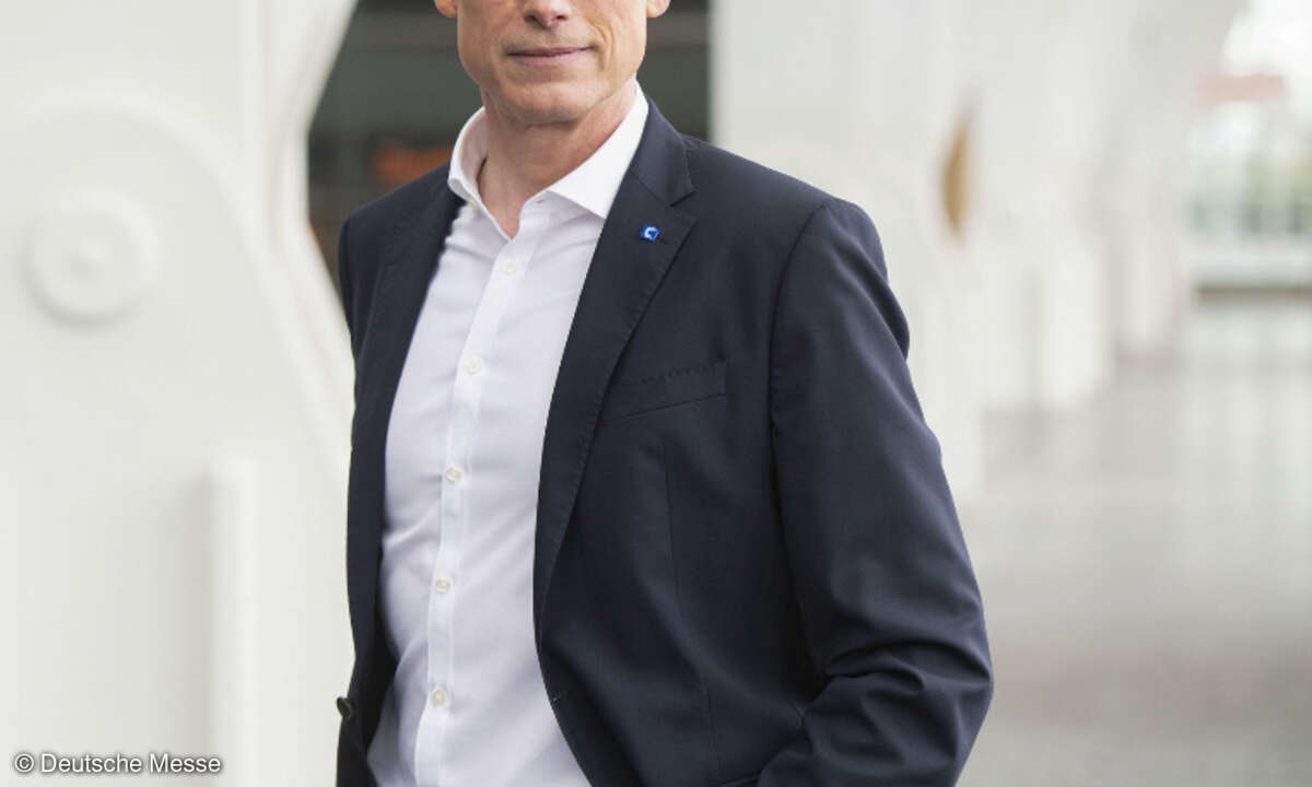 Dr. Andreas Gruchow, Vorstand Deutsche Messe AG