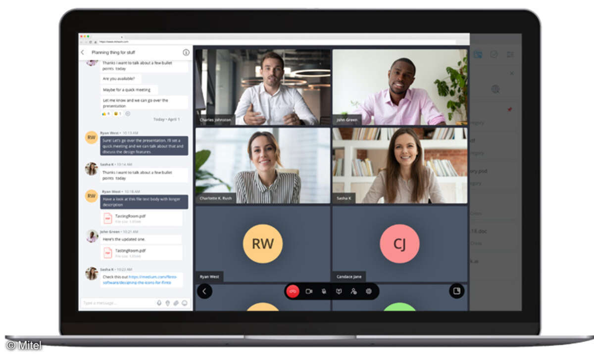 Mitel MiTeams mit integrierter globaler Cloud-Infrastruktur